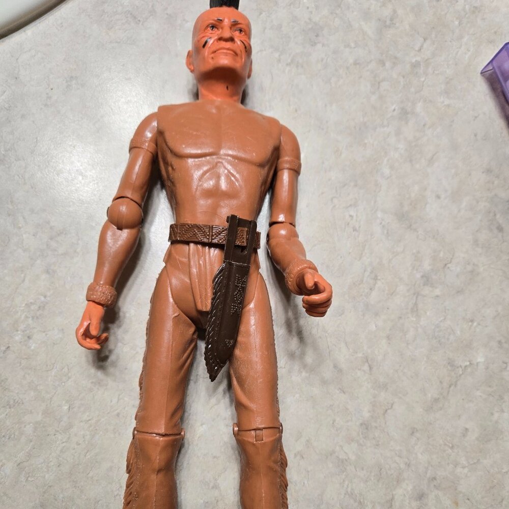 Vintage Marx Johnny West Fighting Eagle Action Figure